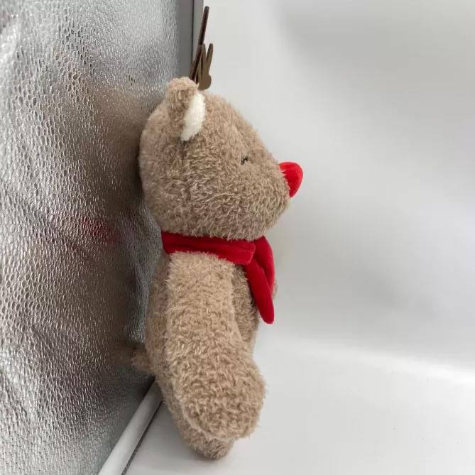 Red-Nose Reindeer Christmas Plush Toy