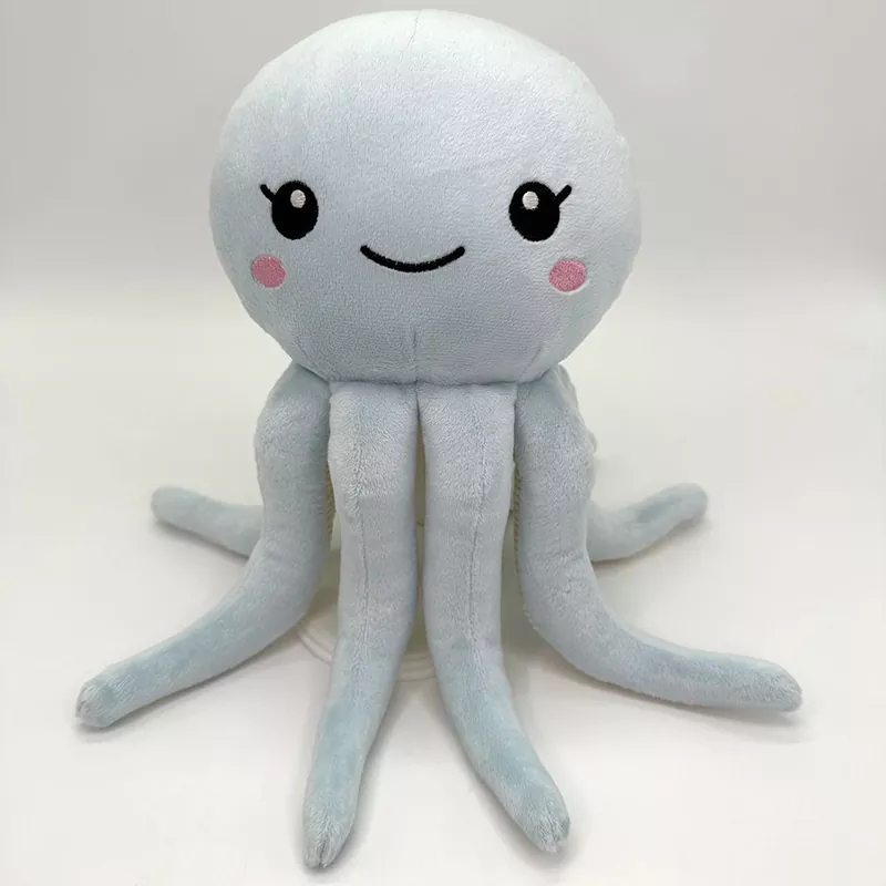 Cute Baby Blue Octopus Plush Toy