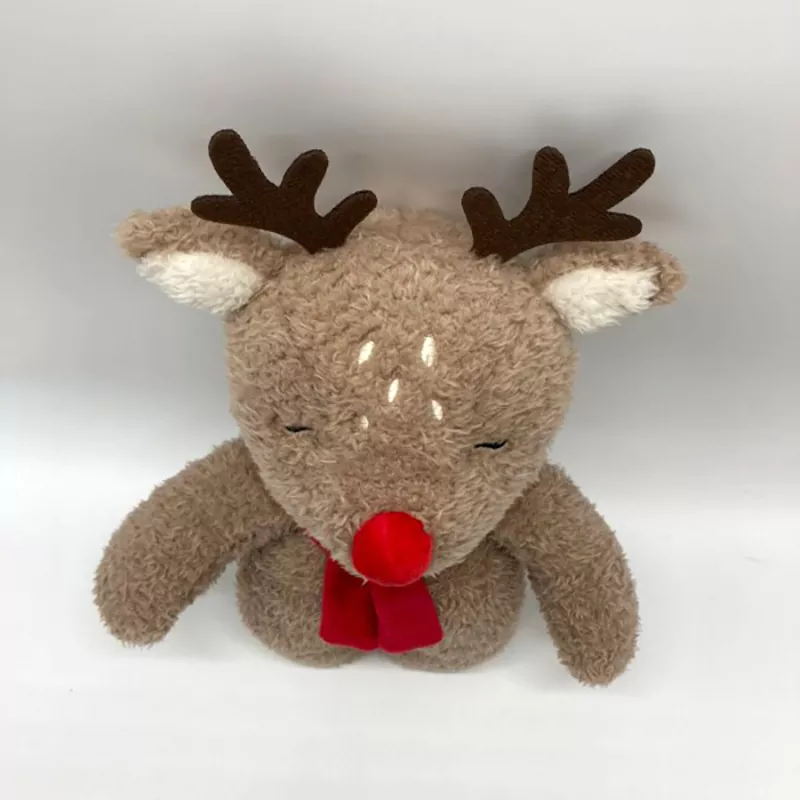 Red-Nose Reindeer Christmas Plush Toy