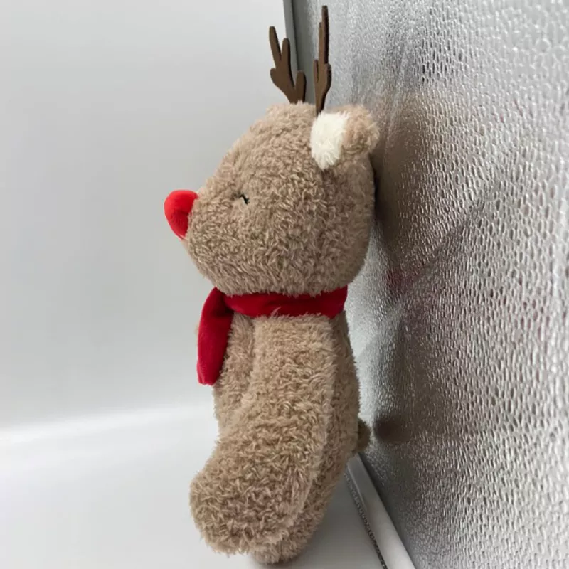 Red-Nose Reindeer Christmas Plush Toy