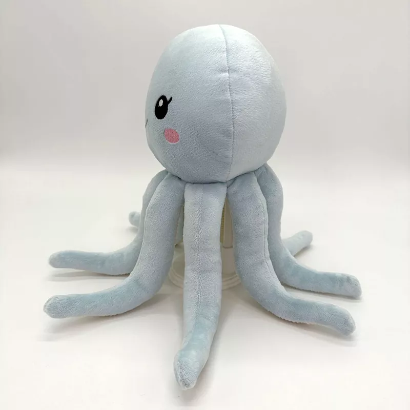Cute Baby Blue Octopus Plush Toy